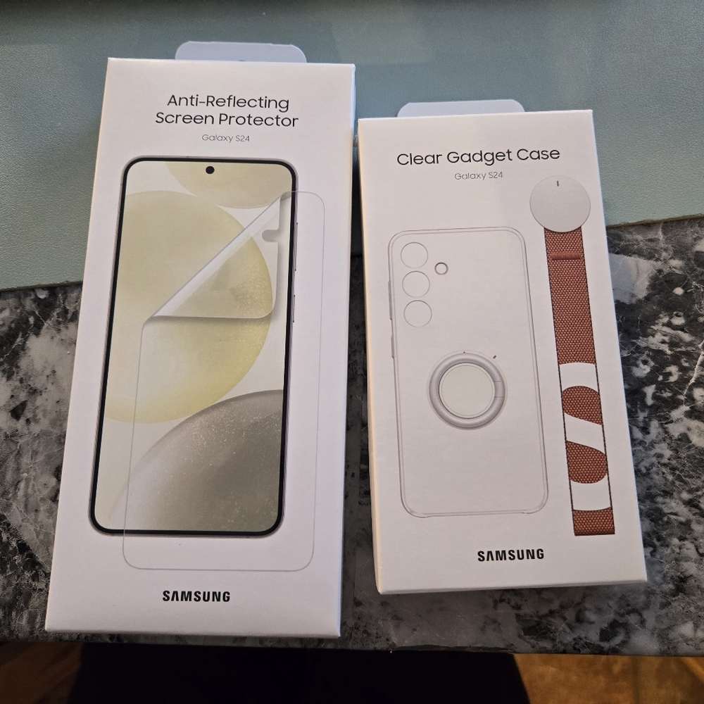 Samsung Galaxy S24 Clear Gadget Case and Protector
